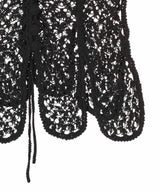 Hand-Knitted Rose Bustier-FETICO-Forget-me-nots Online Store