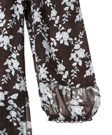 Sheer Combined Maxi Dress-FETICO-Forget-me-nots Online Store