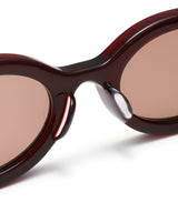 × Blanc Oval Television-Cut Sunglasses-FETICO-Forget-me-nots Online Store