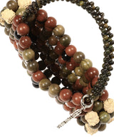 Pearwood Beaded Heart Shaped Bag-Feng Chen Wang-Forget-me-nots Online Store