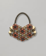 Pearwood Beaded Heart Shaped Bag-Feng Chen Wang-Forget-me-nots Online Store