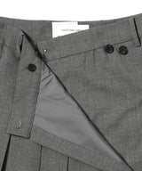 Grey Pleated Midi Skirt-Feng Chen Wang-Forget-me-nots Online Store