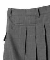 Grey Pleated Midi Skirt-Feng Chen Wang-Forget-me-nots Online Store
