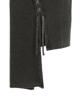 Washed Lace-Up Derss-Feng Chen Wang-Forget-me-nots Online Store