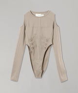 Off-Shoulder Seaming Onesies-Feng Chen Wang-Forget-me-nots Online Store