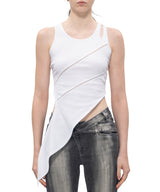 Patchwork Vest-Feng Chen Wang-Forget-me-nots Online Store