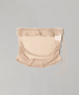 Sheer Frill Layered Knit Skirt-LCDC TM-Forget-me-nots Online Store