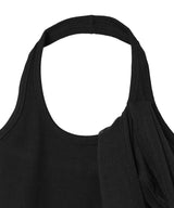 Scarf-Detail Halter-Neck Top-LCDC TM-Forget-me-nots Online Store