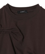 Dart-Detail Slim T-Shirt-LCDC TM-Forget-me-nots Online Store