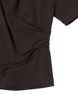 Dart-Detail Slim T-Shirt-LCDC TM-Forget-me-nots Online Store