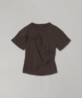 Dart-Detail Slim T-Shirt-LCDC TM-Forget-me-nots Online Store