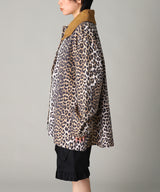 Printed Canvas Midi Jacket-GANNI-Forget-me-nots Online Store