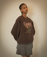 Isoli Crewneck Washed Effect-GANNI-Forget-me-nots Online Store