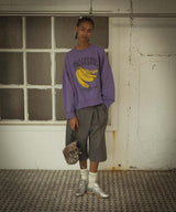 Isoli Crewneck Washed Effect-GANNI-Forget-me-nots Online Store