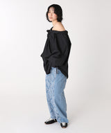モデル身長:165cm / カラー:Black / サイズ:M