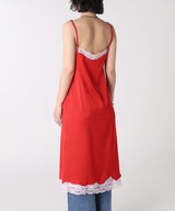 【Coming Soon】Satin Lace Onepiece-Forget-me-nots-Forget-me-nots Online Store