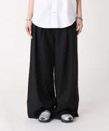 Wide Tuck Slacks-Forget-me-nots-Forget-me-nots Online Store