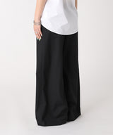 Wide Tuck Slacks-Forget-me-nots-Forget-me-nots Online Store