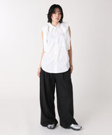 モデル身長:165cm / カラー:Black / サイズ:M