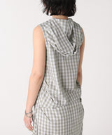 Full Zip Hooded Vest-Forget-me-nots-Forget-me-nots Online Store