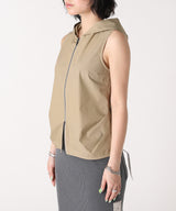 Full Zip Hooded Vest-Forget-me-nots-Forget-me-nots Online Store