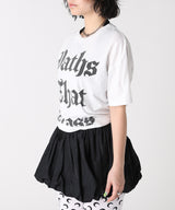 Print Tee With Damage-Forget-me-nots-Forget-me-nots Online Store