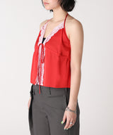 【Coming Soon】Satin Lace Camisole-Forget-me-nots-Forget-me-nots Online Store