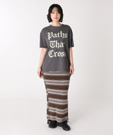 モデル身長:165cm / カラー:Black / サイズ:F