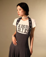 Hand-Embroidered Pleated Skirt-FETICO-Forget-me-nots Online Store