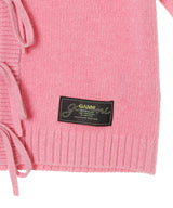 Future Wool Mix Short Sleeve Cardigan-GANNI-Forget-me-nots Online Store