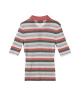 Light Sparkle Rib Polo-GANNI-Forget-me-nots Online Store