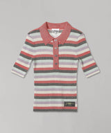 Light Sparkle Rib Polo-GANNI-Forget-me-nots Online Store