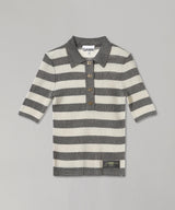 Light Sparkle Rib Polo-GANNI-Forget-me-nots Online Store