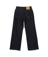 Slit Leg Denim Pants-kotohayokozawa-Forget-me-nots Online Store