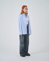 Side Slit Over Size Shirts-Forget-me-nots-Forget-me-nots Online Store