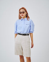 Linen Shorts-Forget-me-nots-Forget-me-nots Online Store