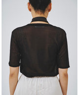 Half Sleeve Knit-Forget-me-nots-Forget-me-nots Online Store