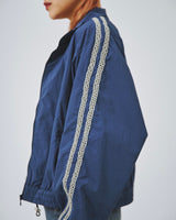 Lace Line Truck Jacket-Forget-me-nots-Forget-me-nots Online Store