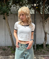 Ringer Tee-Forget-me-nots-Forget-me-nots Online Store