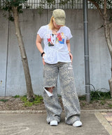 Cut Off Tee-Forget-me-nots-Forget-me-nots Online Store