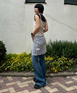 Combined Strap Dress-PERVERZE-Forget-me-nots Online Store