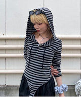 Hooded Body Suit-Forget-me-nots-Forget-me-nots Online Store