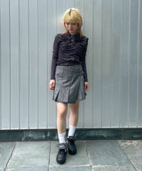 モデル身長:155cm / カラー:Black / サイズ:XS