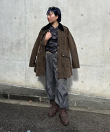 モデル身長:153cm / カラー:Brown / サイズ:XS