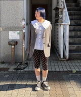 モデル身長:153cm / カラー:Black / サイズ:S