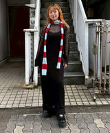 モデル身長:153cm / カラー:Black / サイズ:F