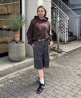 モデル身長:153cm / カラー:Brown / サイズ:S