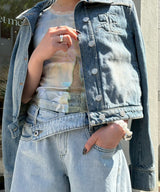 Fish & Butterfly Lace Embroidered Tank Top-Andersson Bell-Forget-me-nots Online Store