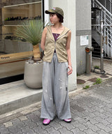 モデル身長:153cm / カラー:Gray / サイズ:XS