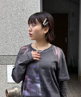 Flat Logo Hair Pin (2-Piece)-heyep-Forget-me-nots Online Store
